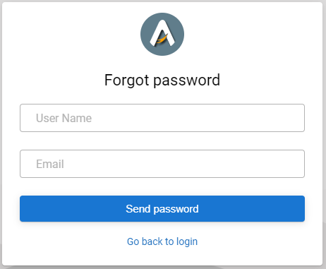 Agile developer lowcode Forgot password